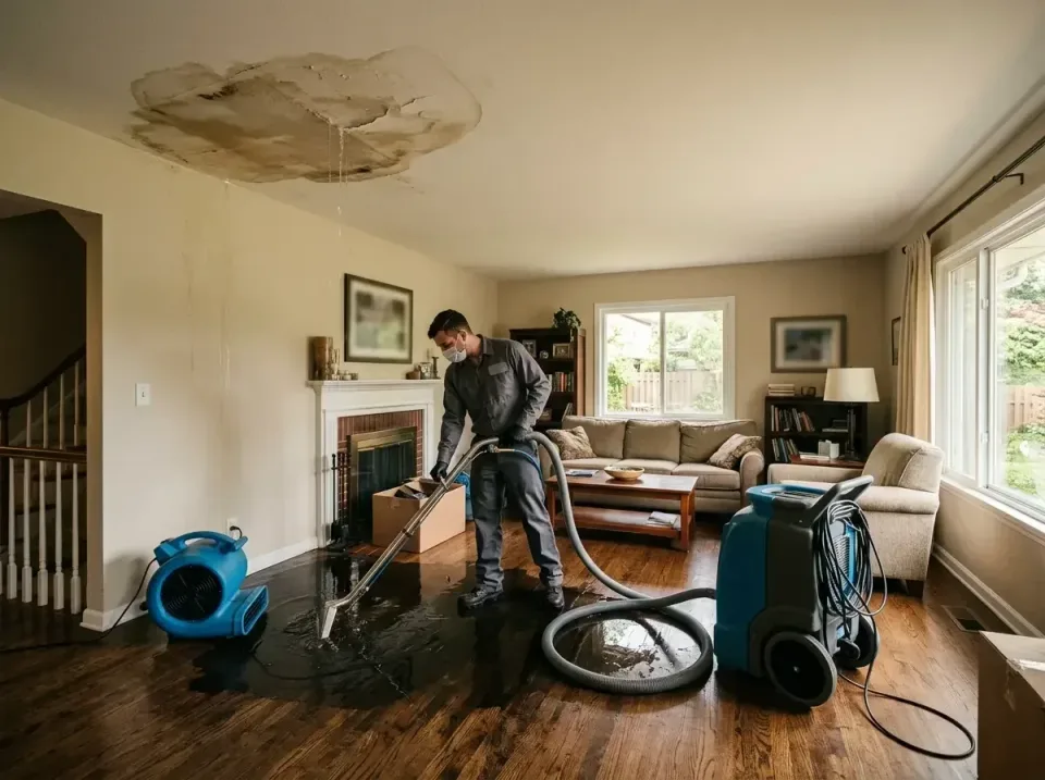 attic-pipe-burst-ceiling-drip-008 — frequently asked questions, Water Damage Restoration & Carpet Care in Laurel, FL